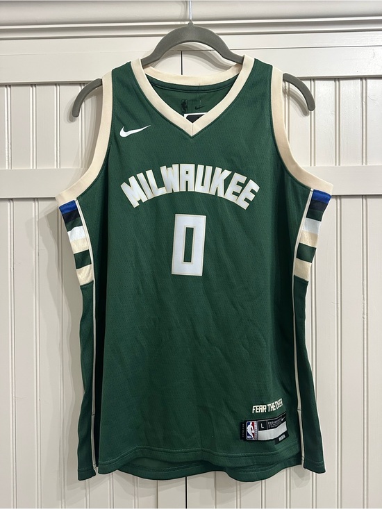 Nike Other - Nike Milwaukee Bucks Damian Lillard #0 Swingman Jersey Youth Large L 14/16